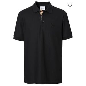 Burberry Black Polo Shirt NWT